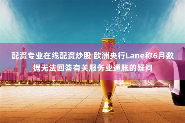 配资专业在线配资炒股 欧洲央行Lane称6月数据无法回答有关服务业通胀的疑问