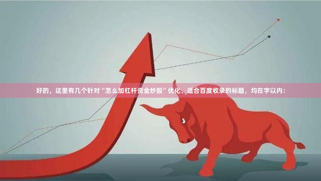 好的，这里有几个针对“怎么加杠杆资金炒股”优化、适合百度收录的标题，均在字以内：