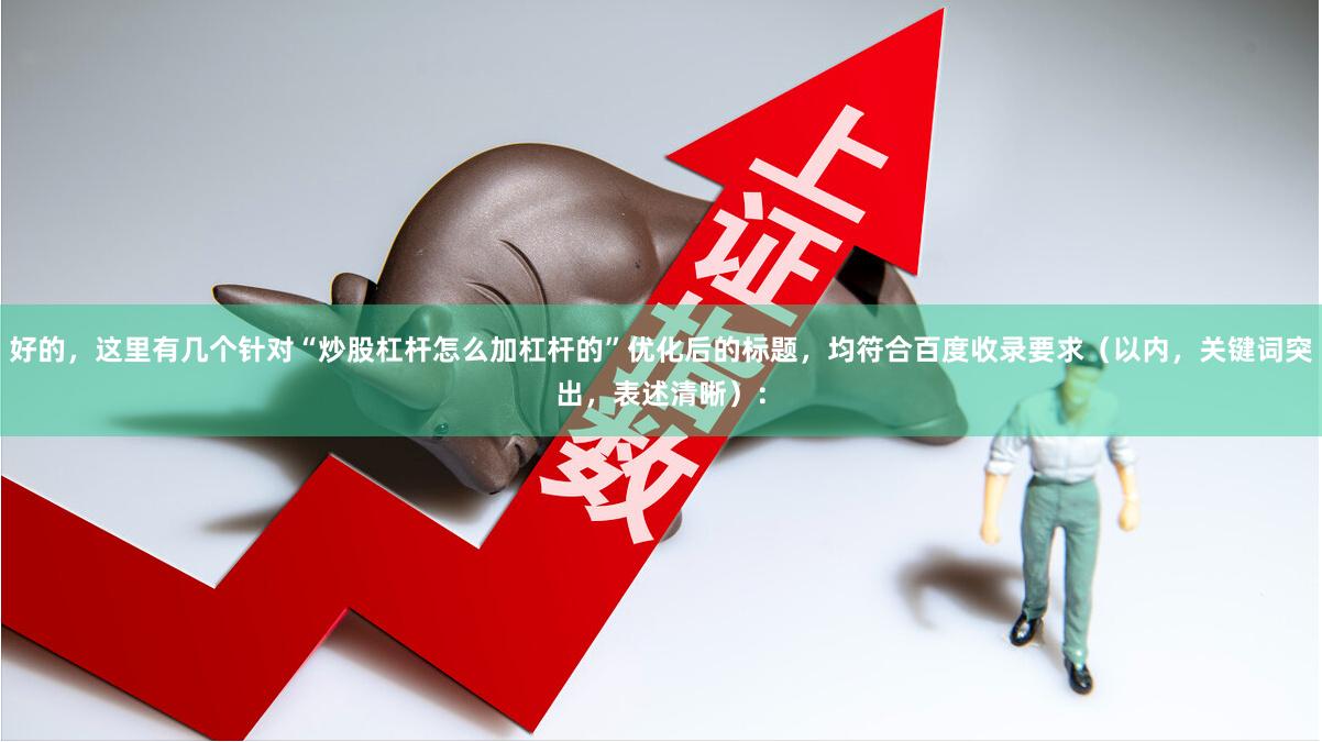 好的，这里有几个针对“炒股杠杆怎么加杠杆的”优化后的标题，均符合百度收录要求（以内，关键词突出，表述清晰）：