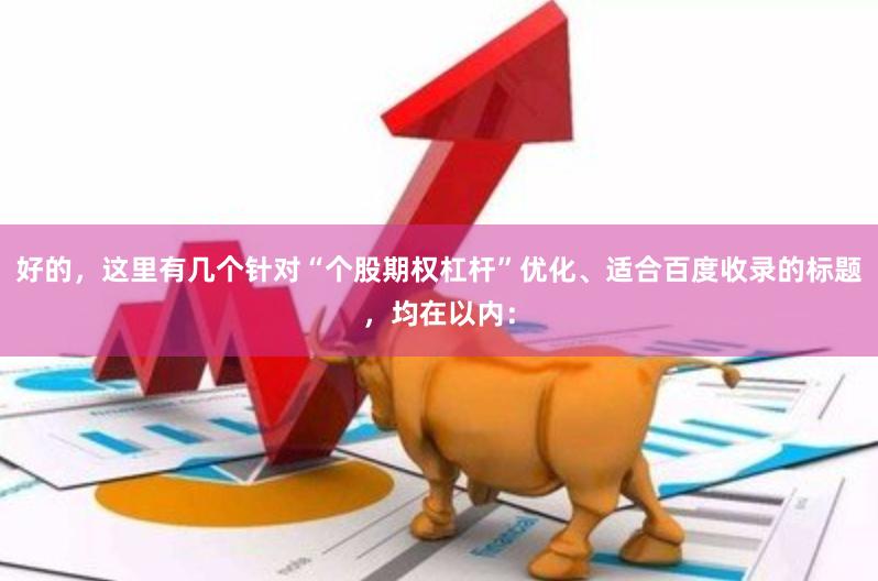 好的，这里有几个针对“个股期权杠杆”优化、适合百度收录的标题，均在以内：